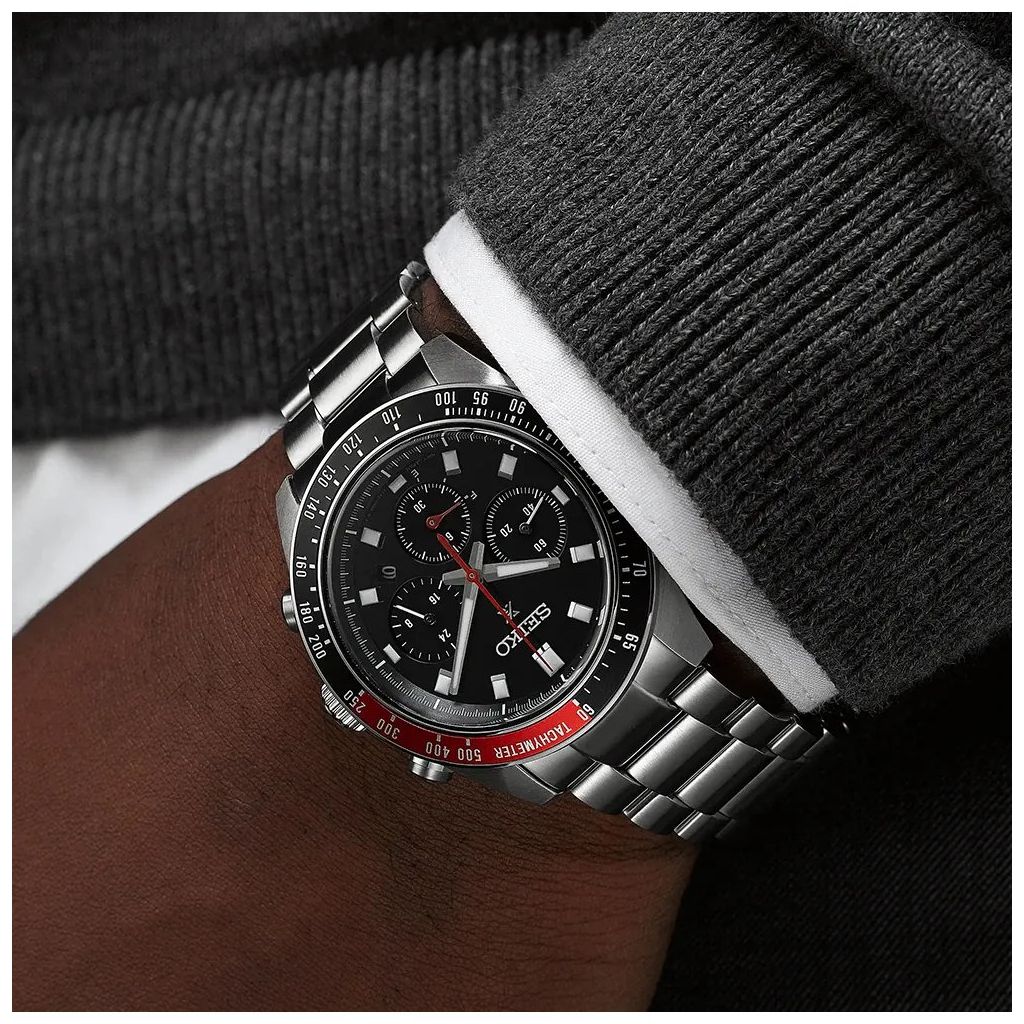 ZEGAREK SEIKO PROSPEX SPEEDTIMER SOLAR CHRONOGRAPH