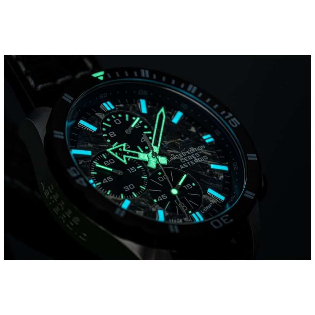 ZEGAREK VOSTOK EUROPE ALMAZ SPACE STATION CHRONO CERES ASTEROID SPECIAL EDITION