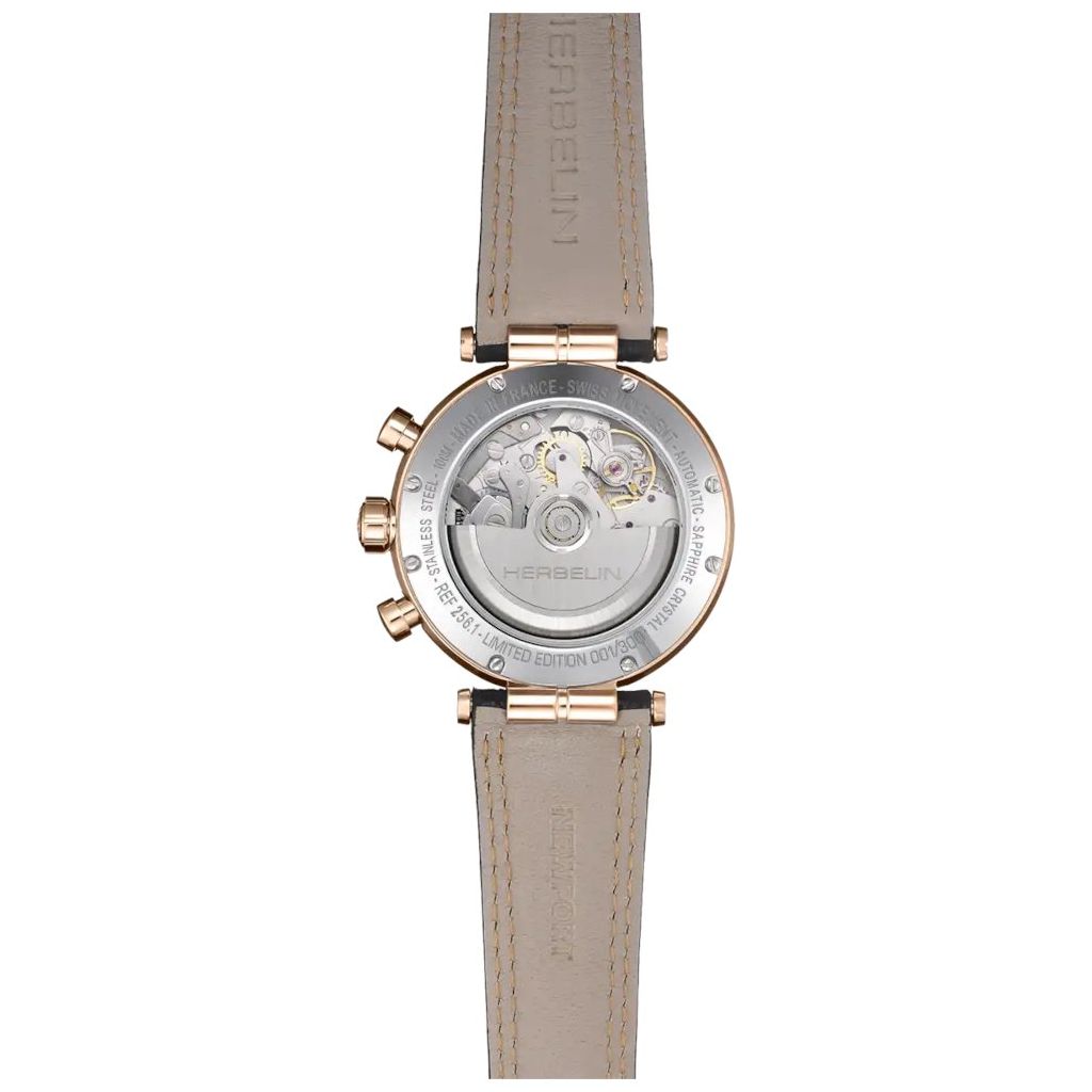 ZEGAREK HERBELIN NEWPORT AUTOMATIC CHRONOGRAPH LIMITED EDITION