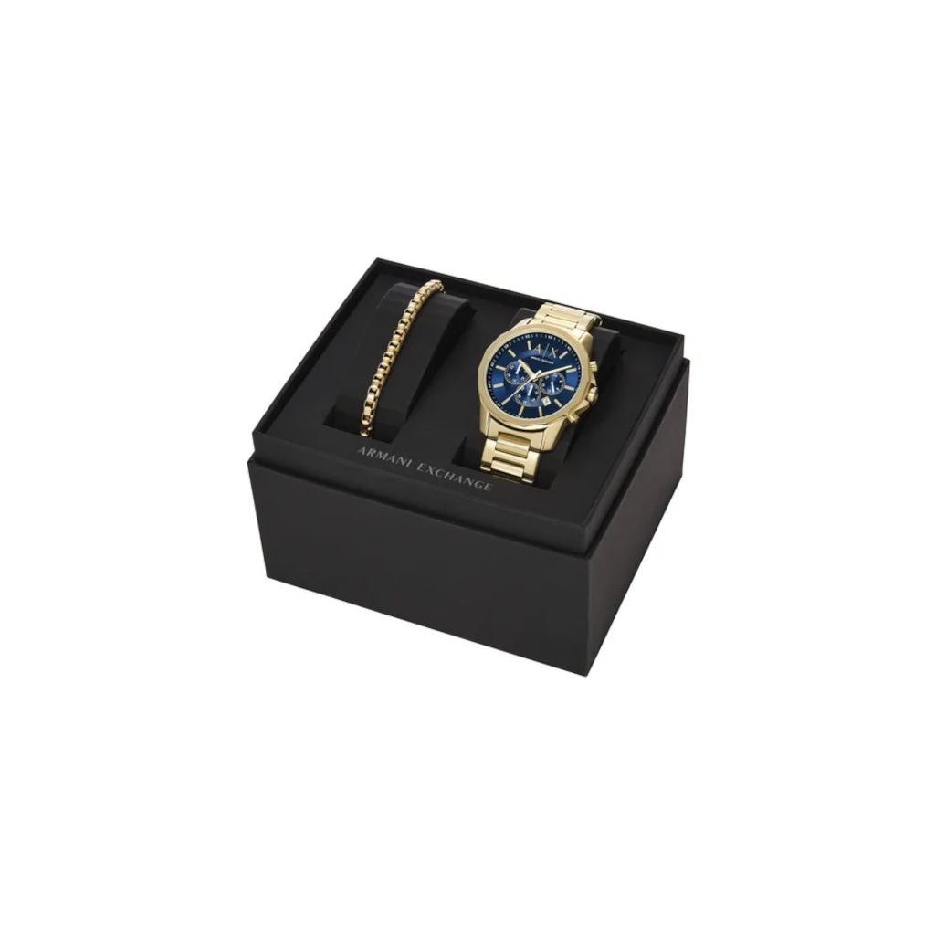 ZEGAREK ARMANI EXCHANGE BANKS CHRONOGRAPH GIFT SET