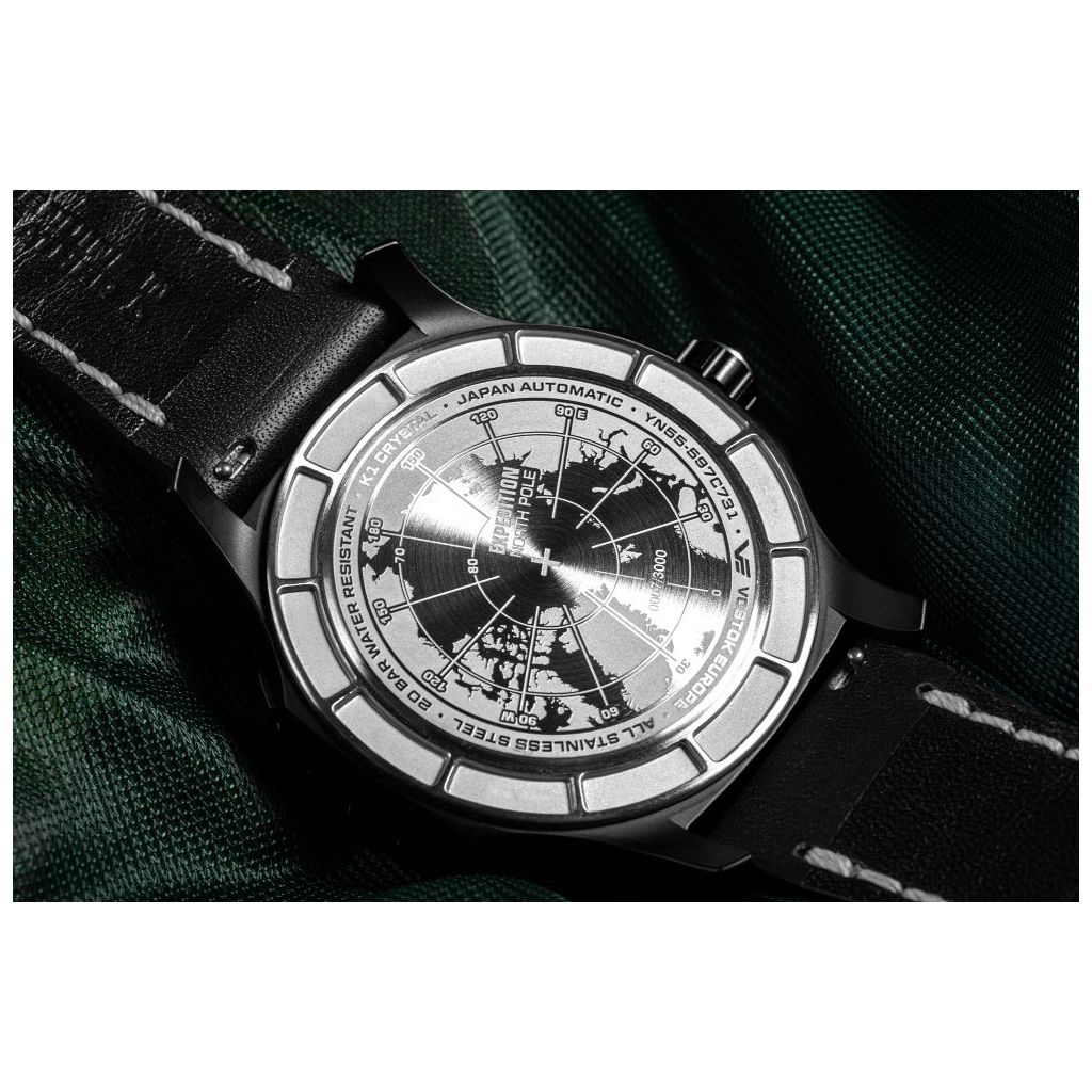 ZEGAREK VOSTOK EUROPE EXPEDITION NORTH POLE 1 POLAR NIGHT AUTOMATIC