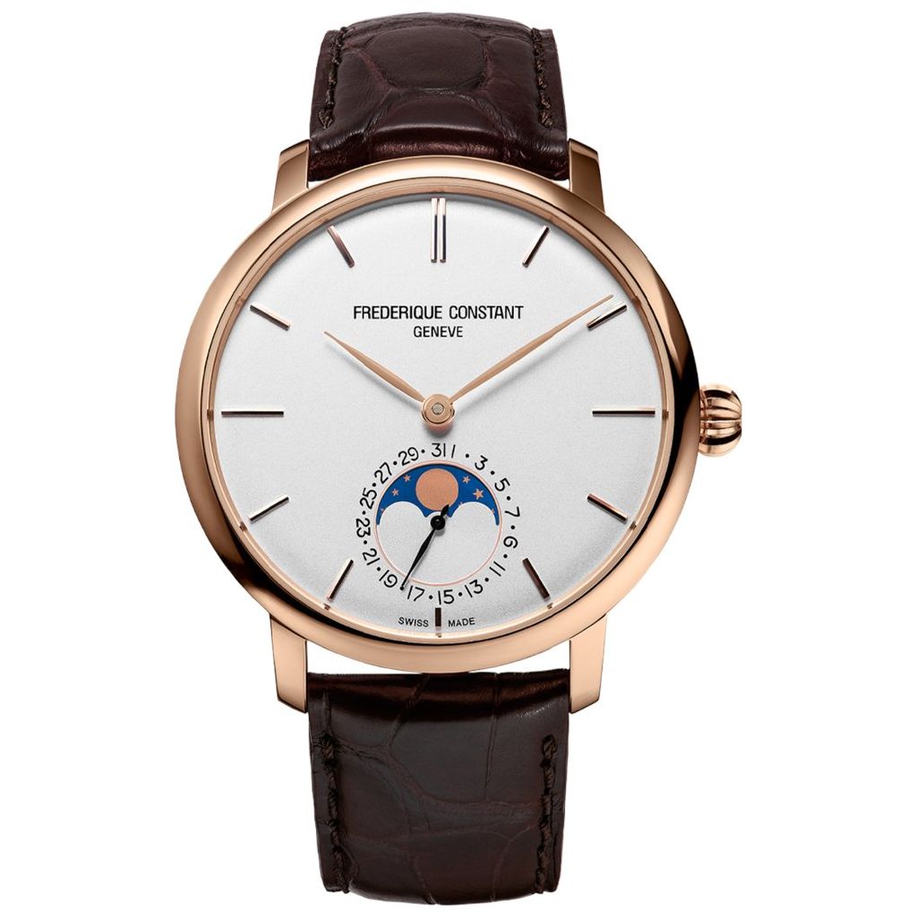 ZEGAREK FREDERIQUE CONSTANT MANUFACTURE SLIMLINE MOONPHASE