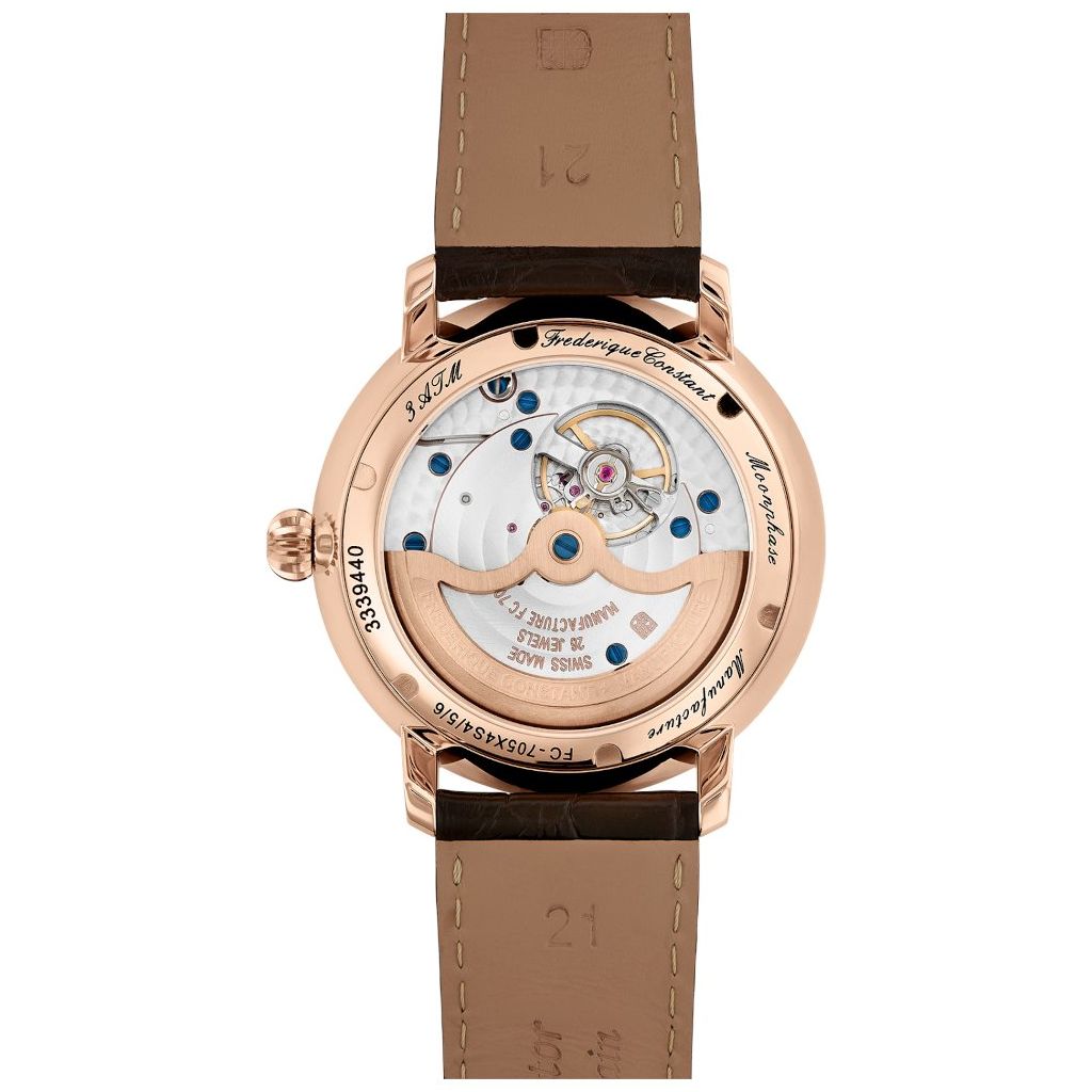 ZEGAREK FREDERIQUE CONSTANT MANUFACTURE SLIMLINE MOONPHASE