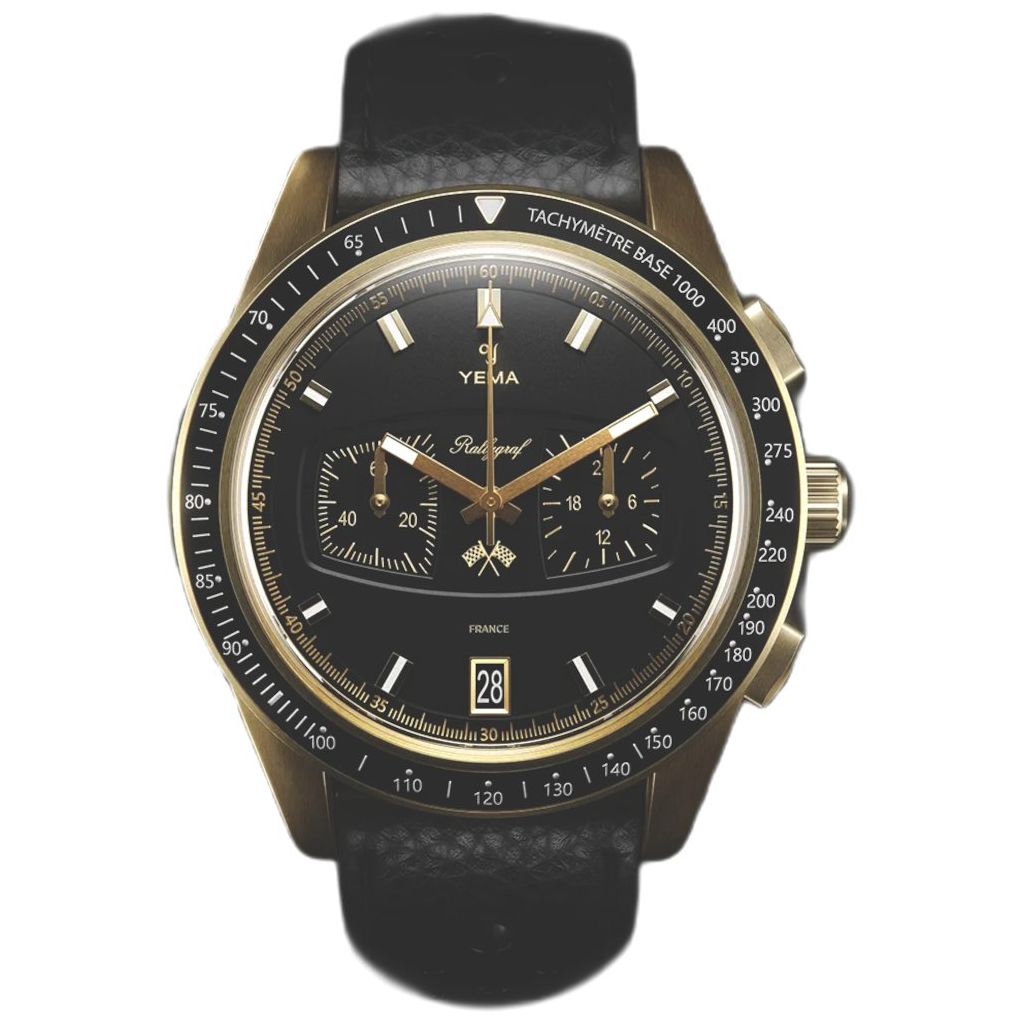 ZEGAREK YEMA Rallygraf Meca-Quartz II Classic Racing School