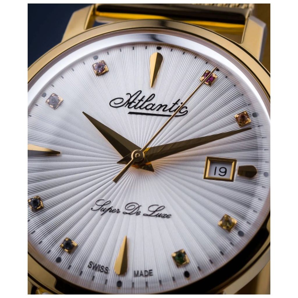 ZEGAREK ATLANTIC SUPER DE LUXE PRECIOUS STONES