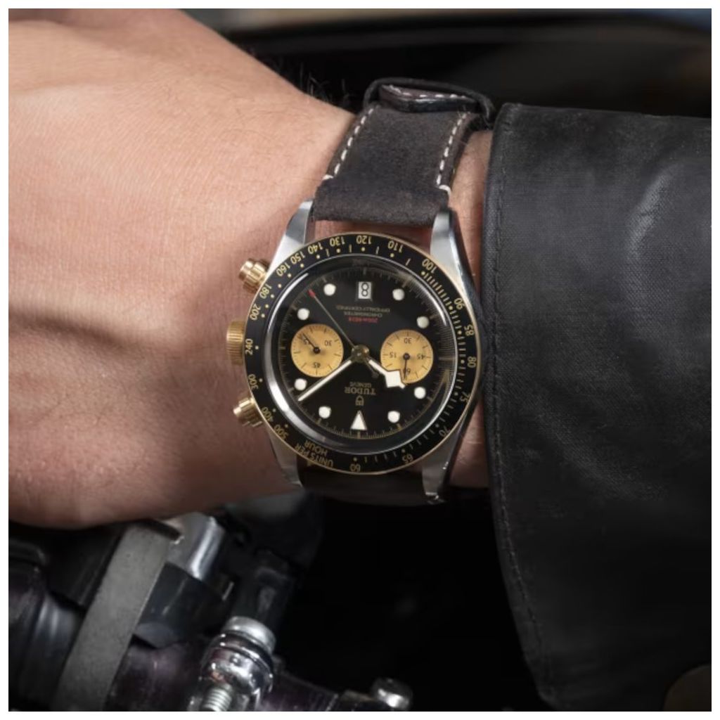 TUDOR BLACK BAY CHRONO S&G
