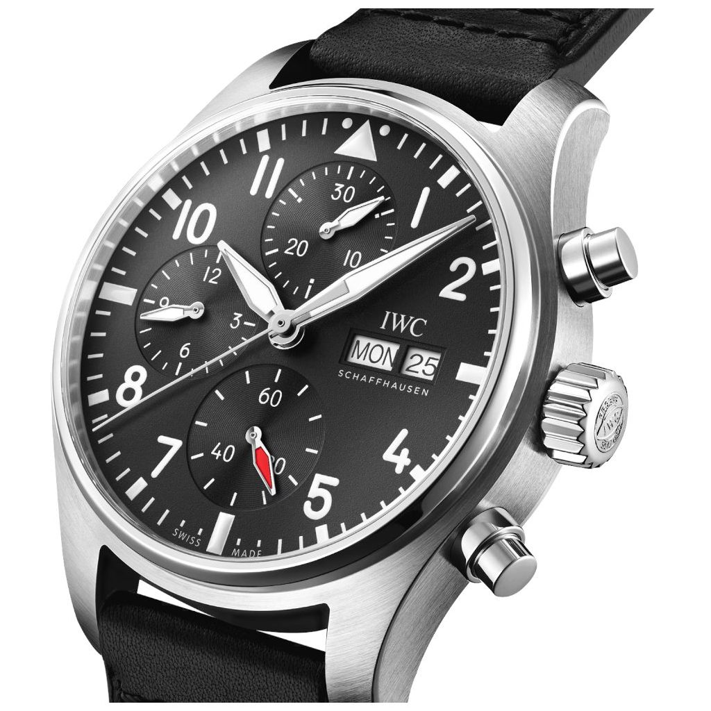 ZEGAREK IWC SCHAFFHAUSEN PILOT'S WATCH CHRONOGRAPH