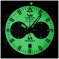 ZEGAREK VOSTOK EUROPE ROCKET N-1 CHRONO