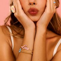 Bransoletka Gold Hello My Name Is