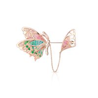 Broszka srebrna Preludium Butterfly