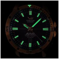 ZEGAREK VOSTOK EUROPE ALMAZ SPACE STATION AUTOMATIC