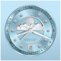 ZEGAREK AVIATOR DOUGLAS MOONFLIGHT DIAMONDS