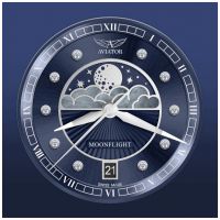 ZEGAREK AVIATOR DOUGLAS MOONFLIGHT DIAMONDS