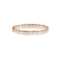 Bransoleta złota bangle