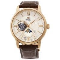ZEGAREK ORIENT CLASSIC SUN & MOON OPEN HEART