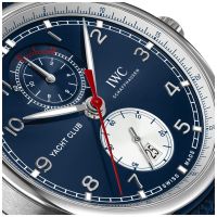 ZEGAREK IWC SCHAFFHAUSEN PORTUGIESER YACHT CLUB CHRONO ORLEBAR BROWN
