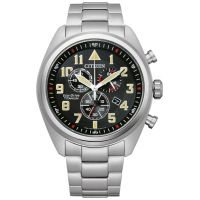 ZEGAREK CITIZEN MILITARY SUPER TITANIUM CHRONOGRAPH