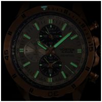 ZEGAREK VOSTOK EUROPE ALMAZ SPACE STATION DUAL TIME