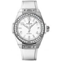 ZEGAREK HUBLOT Big Bang One Click Steel White Diamonds