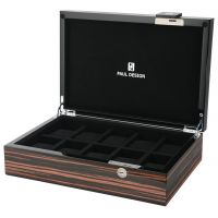 PUDEŁKO PAUL DESIGN COLLECTOR 10 CASE MACASSAR