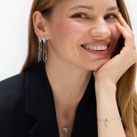 Kolczyki złote Follow