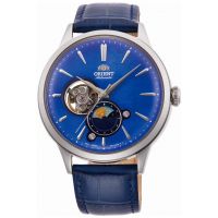 ZEGAREK ORIENT CLASSIC SUN & MOON OPEN HEART