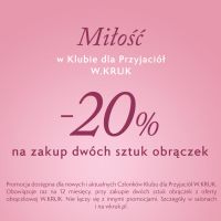 Obrączka złota Pink damska