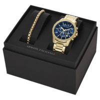 ZEGAREK ARMANI EXCHANGE BANKS CHRONOGRAPH GIFT SET