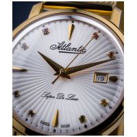 ZEGAREK ATLANTIC SUPER DE LUXE PRECIOUS STONES