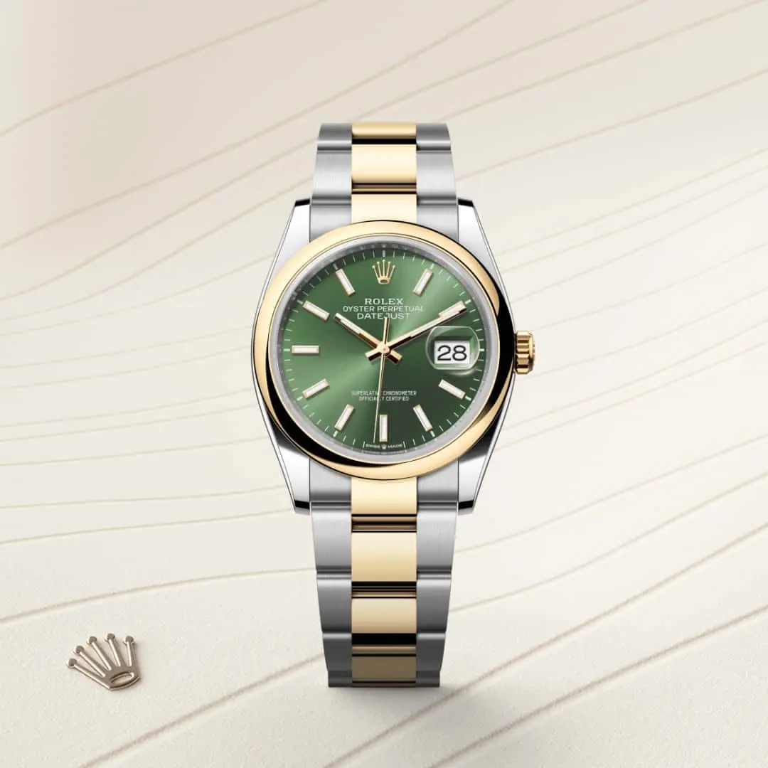 Rolex Datejust 36mm, ze stali Oystersteel i żółtego złota, M126203-0058 - W.KRUK
