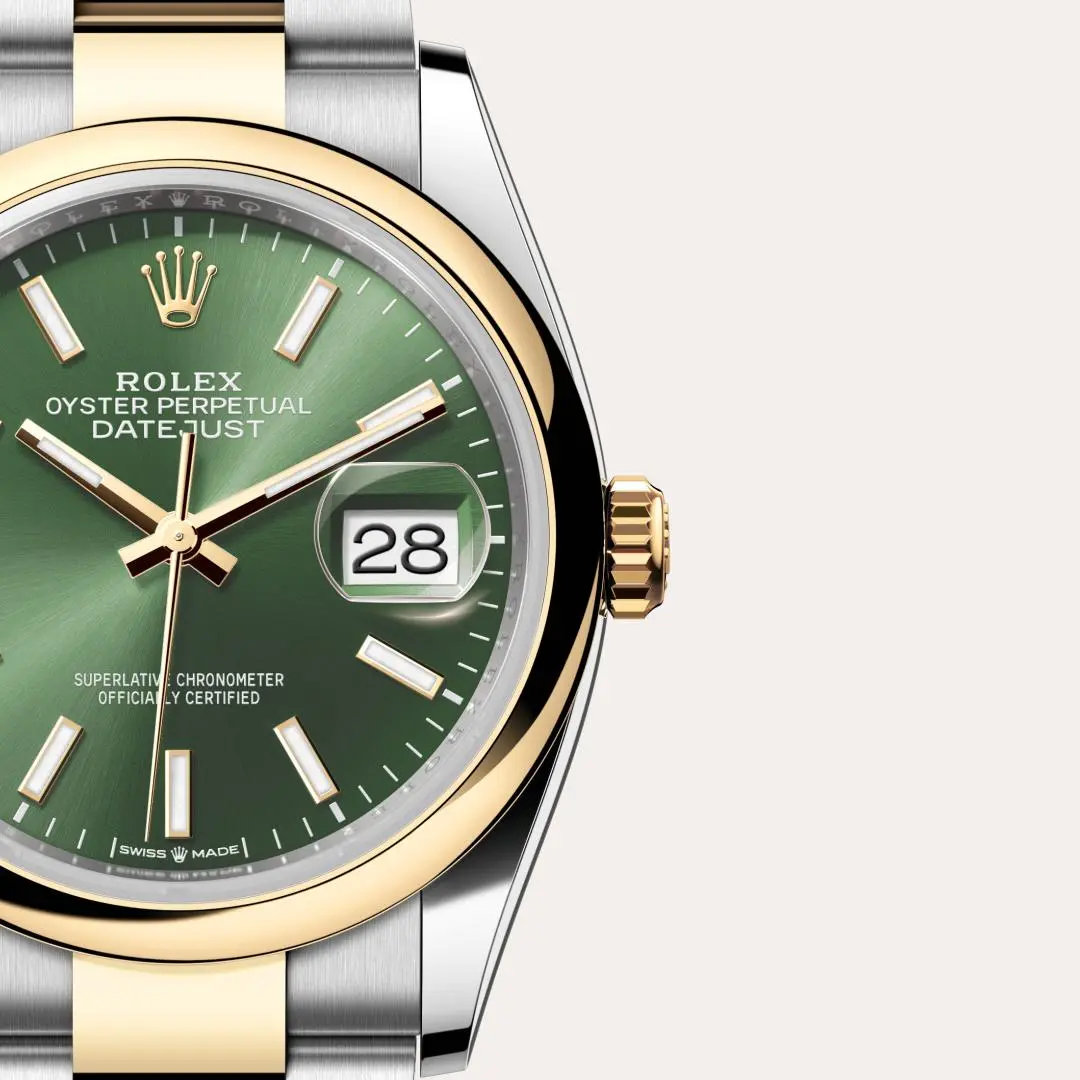 Rolex Datejust 36mm, ze stali Oystersteel i żółtego złota, M126203-0058 - W.KRUK