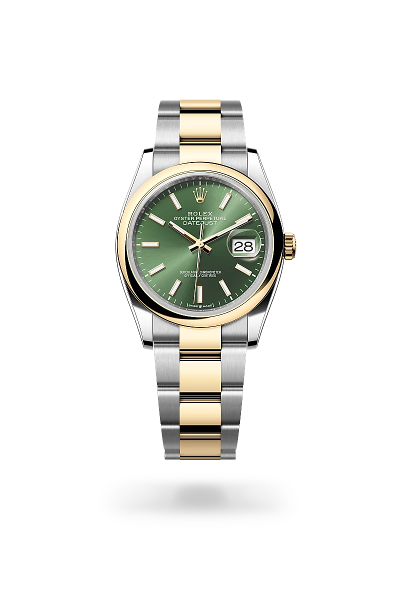 Rolex Datejust 36mm, ze stali Oystersteel i żółtego złota, M126203-0058 - W.KRUK