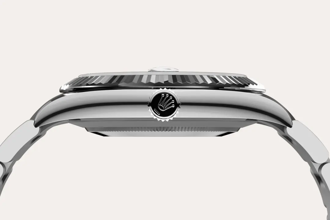 rolex Datejust 41, Oyster, 41 mm, stal Oystersteel i białe złoto, M126334-0033 - W.KRUK
