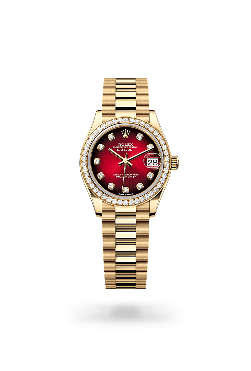 Rolex Datejust 31, 18-karatowe żółte złoto, M278288RBR-0041 - W.KRUK