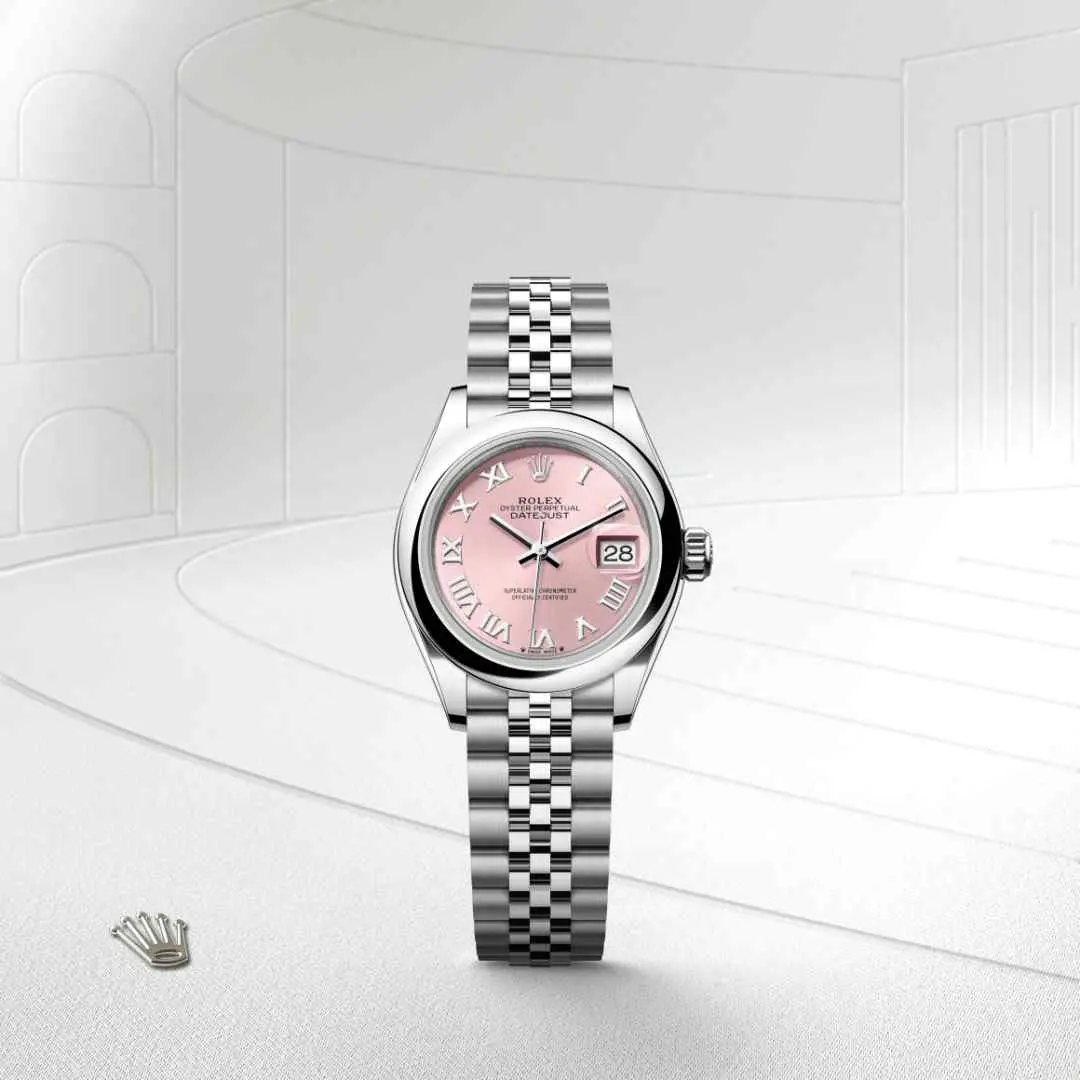 Rolex Lady-Datejust z Oyster, 28 mm, ze stali Oystersteel, M279160-0013 - W.KRUK