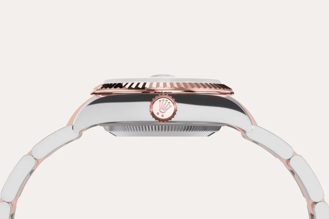 rolex Lady-Datejust, Oyster, 28 mm, stal Oystersteel i różowe złoto Everose, M279171-0028 - W.KRUK