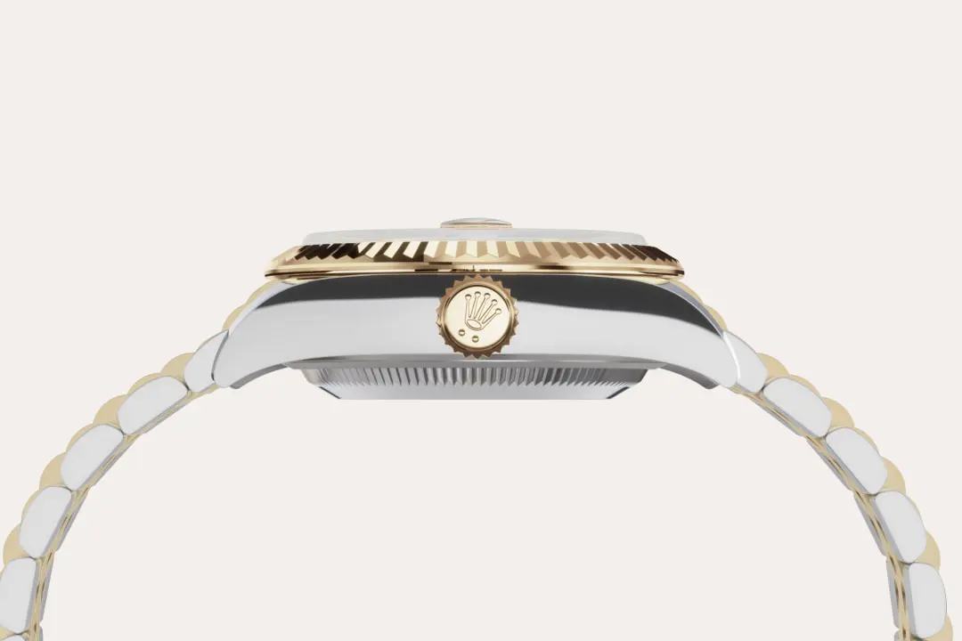 rolex Lady-Datejust, Oyster, 28 mm, stal Oystersteel i żółte złoto, M279173-0007 - W.KRUK