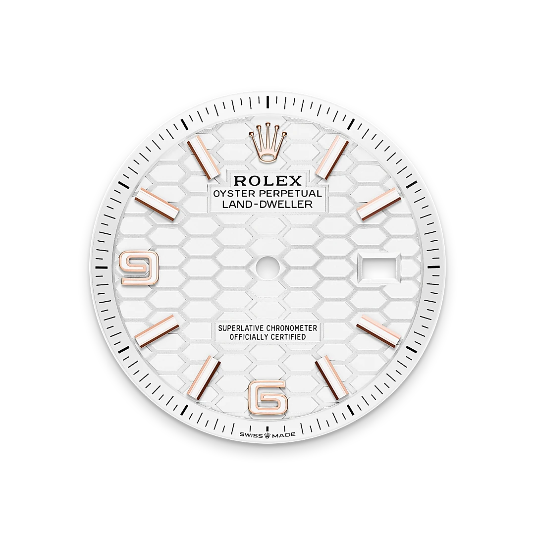 rolex Land-Dweller 36, 18-karatowe różowe złoto Everose, M127235-0001 - W.KRUK