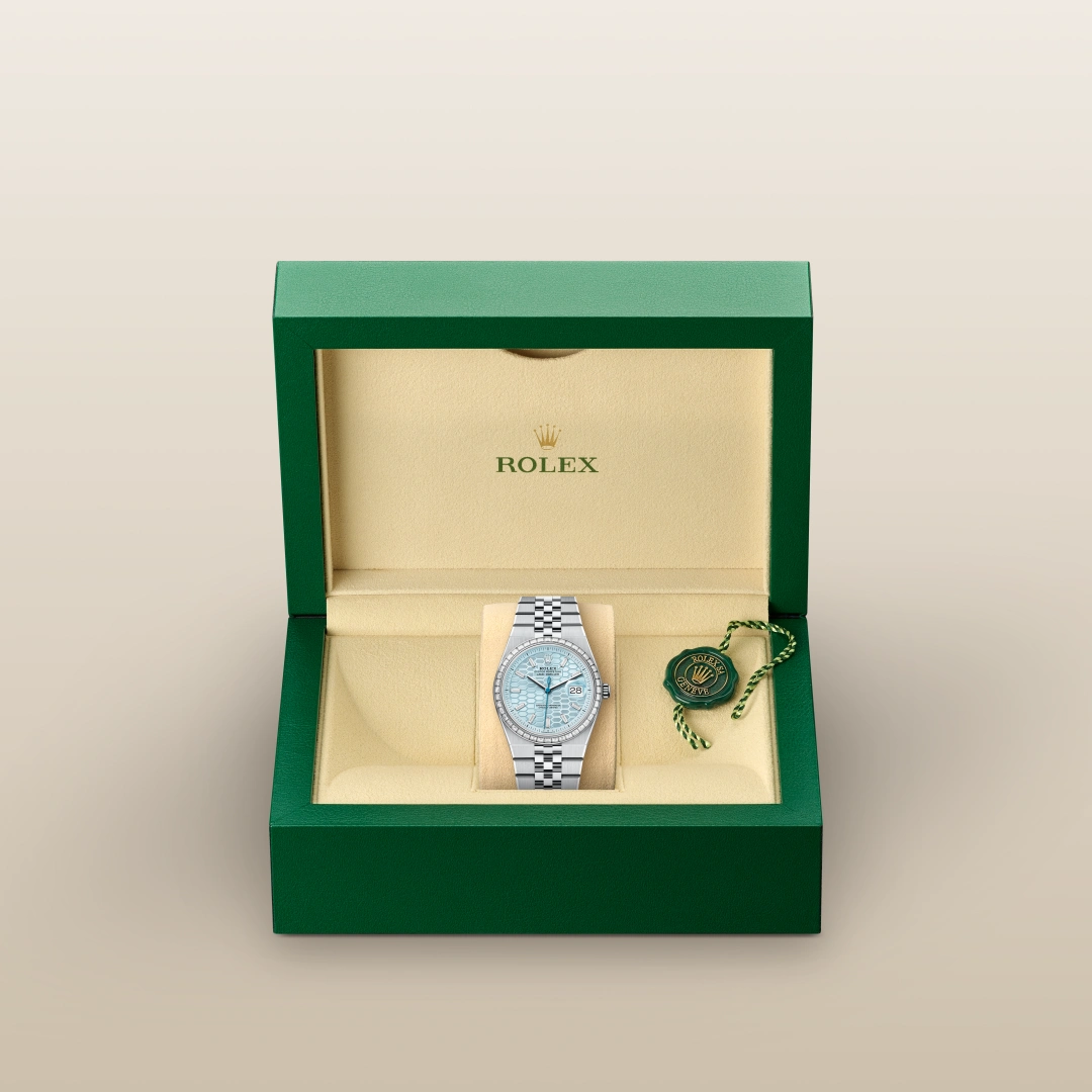 Rolex Land-Dweller 36, Platyna, M127286TBR-0001 - W.KRUK
