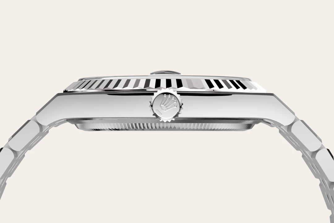 rolex Land-Dweller 40, Biały Rolesor – połączenie stali Oystersteel z białym złotem, M127334-0001 - W.KRUK