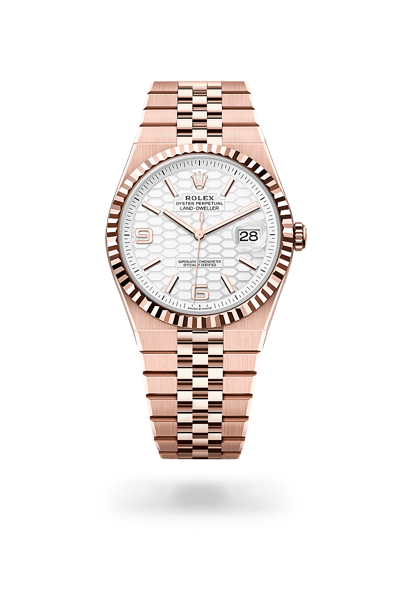 Rolex Land-Dweller 40, 18-karatowe różowe złoto Everose, M127335-0001 - W.KRUK
