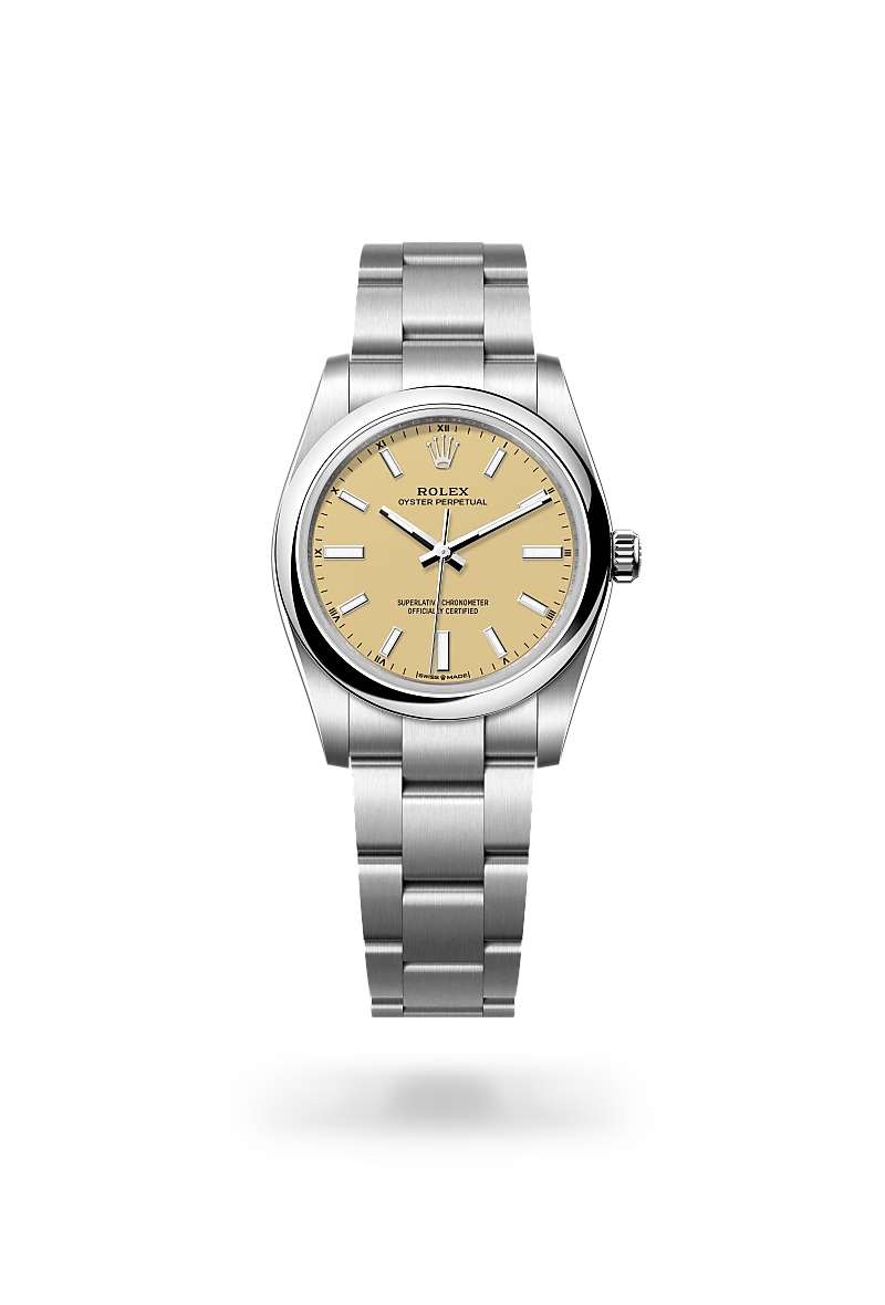 Rolex Oyster Perpetual 34, Stal Oystersteel, M124200-0007 - W.KRUK