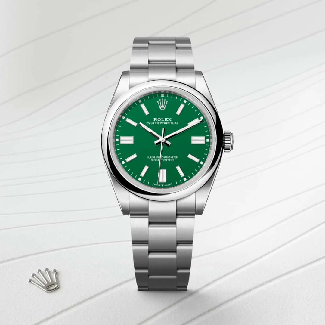 Rolex Oyster Perpetual 41 ze stali Oystersteel, M134300-0004 - W.KRUK