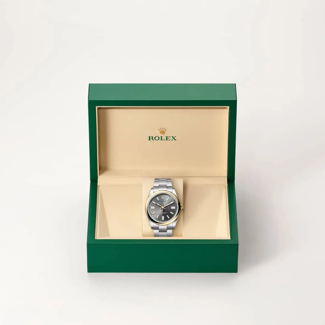 Rolex Oyster Perpetual 41 ze stali Oystersteel i żółtego złota, M134303-0001 - W.KRUK