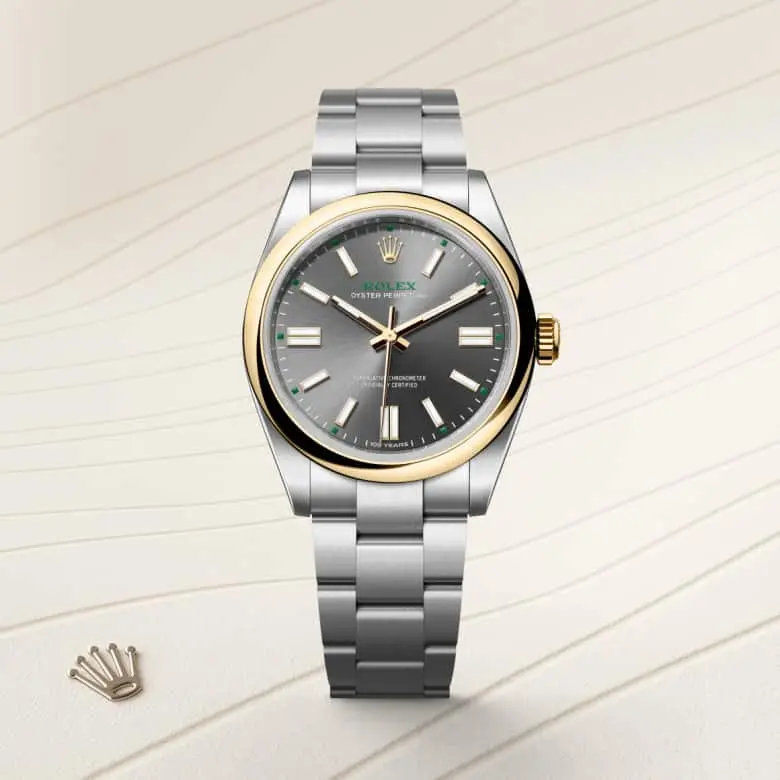 Rolex Oyster Perpetual 41 ze stali Oystersteel i żółtego złota, M134303-0001 - W.KRUK