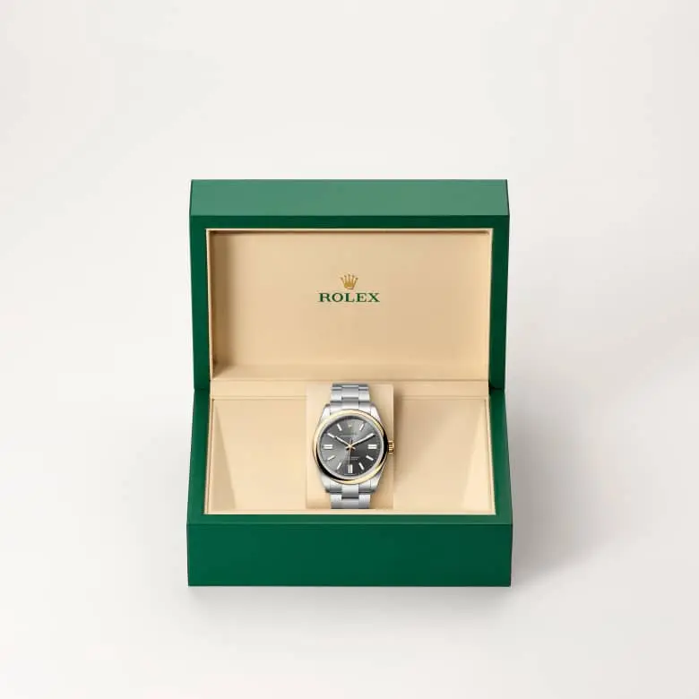 Rolex Oyster Perpetual 41 ze stali Oystersteel i żółtego złota, M134303-0001 - W.KRUK