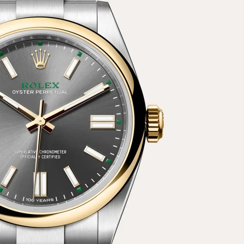Rolex Oyster Perpetual 41 ze stali Oystersteel i żółtego złota, M134303-0001 - W.KRUK