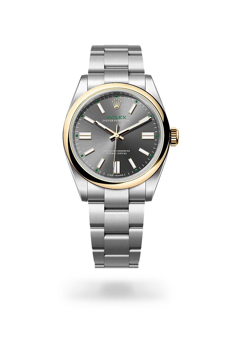 Rolex Oyster Perpetual 41 ze stali Oystersteel i żółtego złota, M134303-0001 - W.KRUK