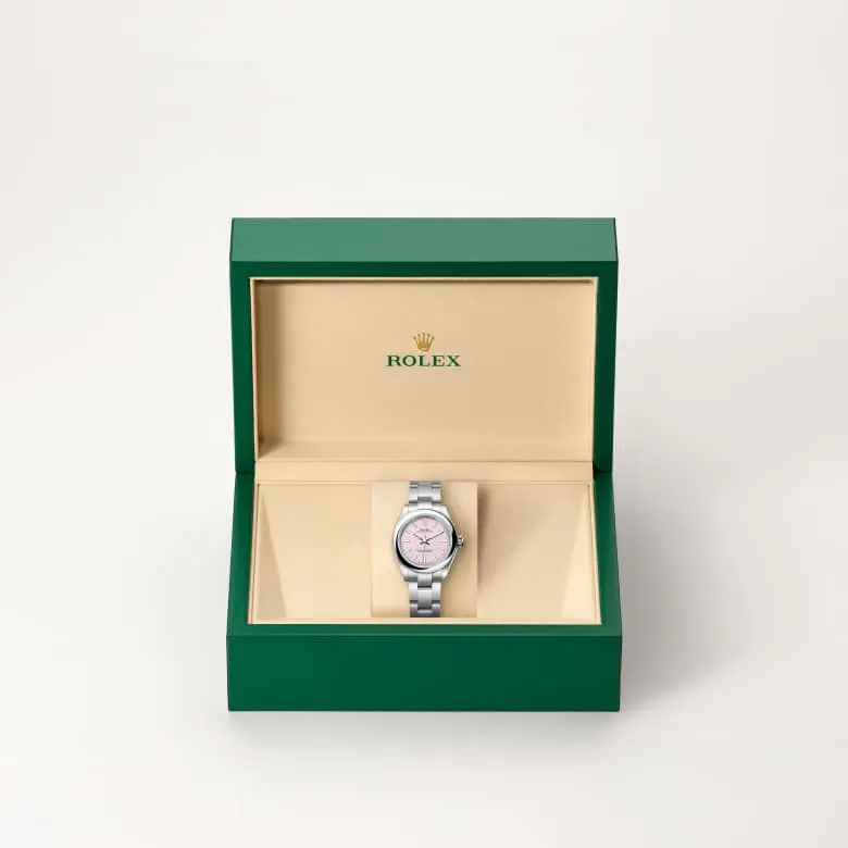 Rolex Oyster Perpetual 28 ze stali Oystersteel,  M276200-0009 - W.KRUK