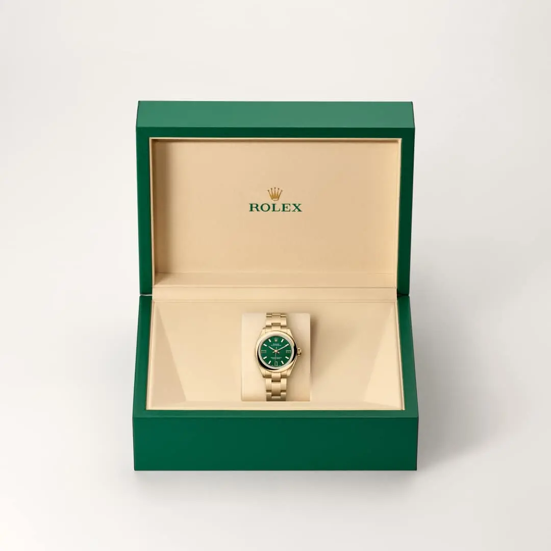Rolex Oyster Perpetual 28 ze stali Oystersteel i żółtego złota,  M276208-0002 - W.KRUK